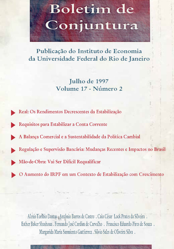 Boletim de Conjuntura, vol. 17, n. 2, Jul./1997