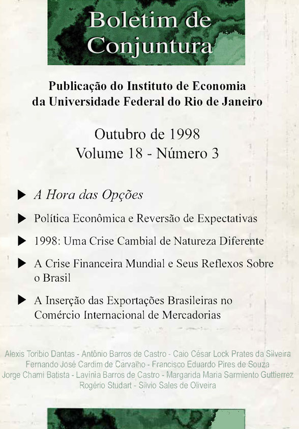 Editorial: A hora das opções