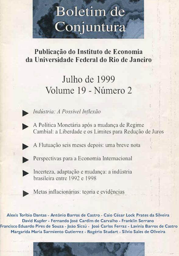 Editorial: Indústria: a possível inflexão
