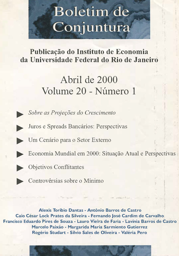 Editorial: Sobre as projeções do crescimento